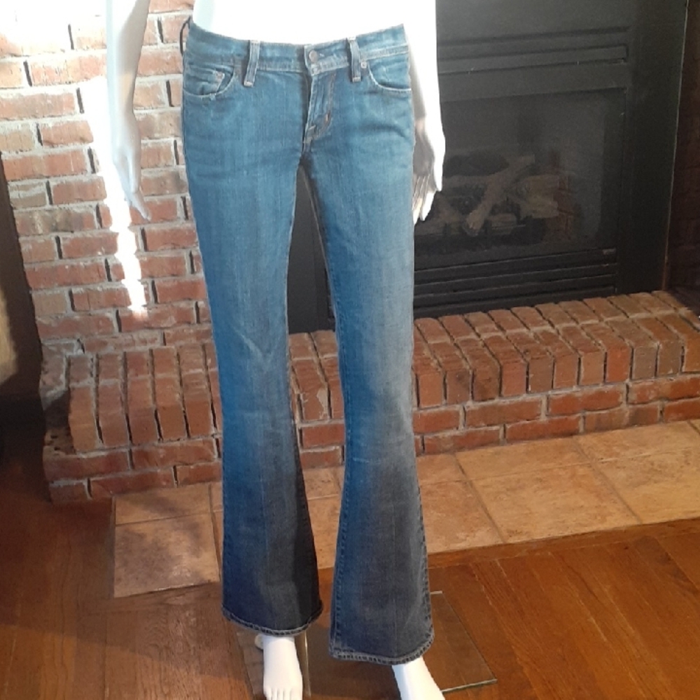 Citizens of Humanity Low Waist Flared Jeans